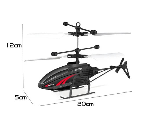 RC Black Helicopter